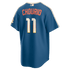 Nike Jackson Chourio Milwaukee Brewers 2026 City Connect Stadium Jersey Mineral Blue