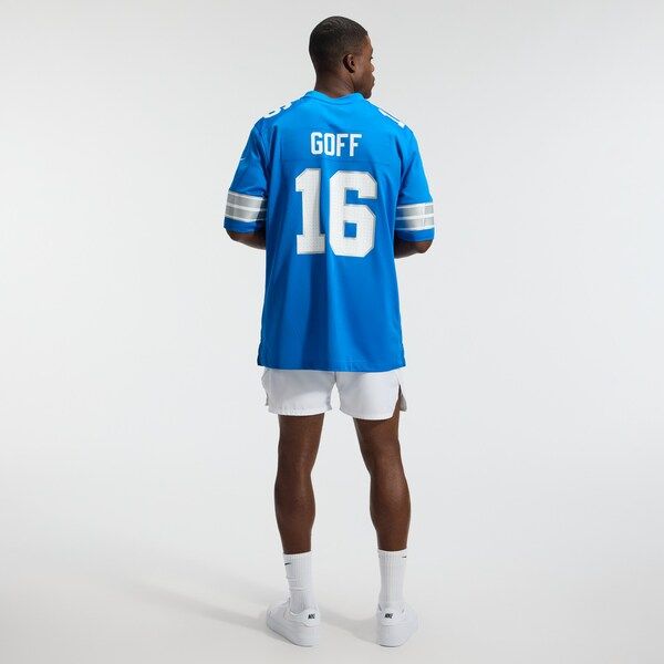 Nike Jared Goff Detroit Lions Game Jersey Blue
