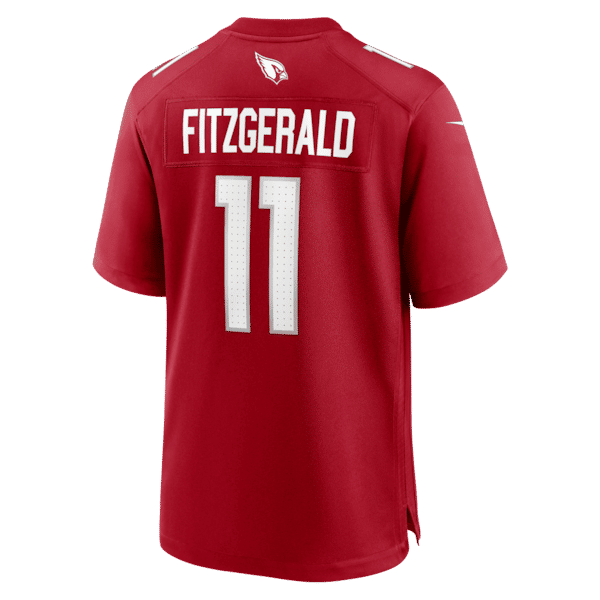 Nike Larry Fitzgerald Arizona Cardinals Team Retired Game Jersey Cardinal