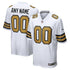Nike New Orleans Saints Alternate Custom Game Jersey White