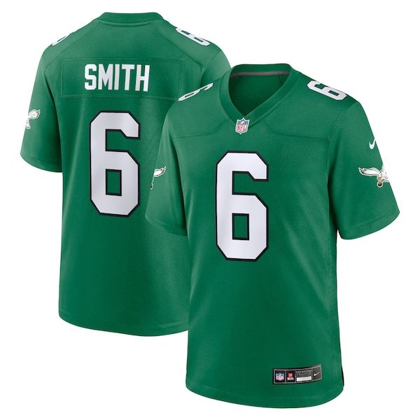 Nike DeVonta Smith Philadelphia Eagles Alternate Game Jersey Kelly Green