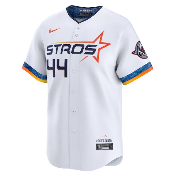 Nike Yordan Alvarez Houston Astros 2025 City Connect Limited Player Jersey White