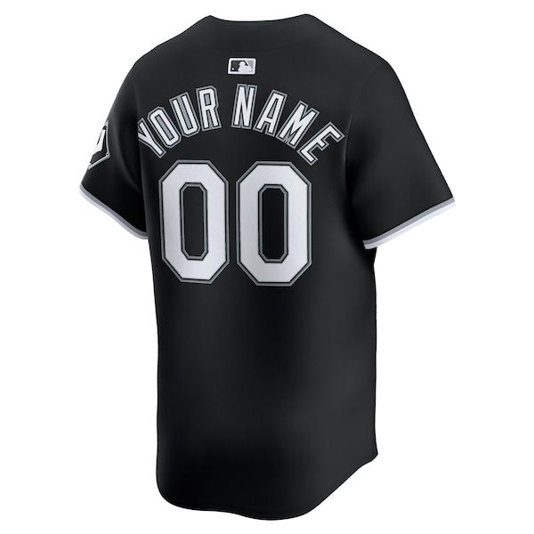 Nike Chicago White Sox Alternate Limited Custom Jersey Black