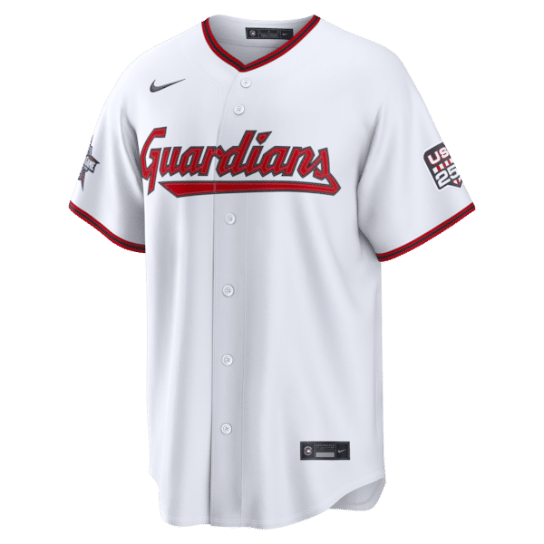 Nike Cleveland Guardians 2026 All-Star Game Stars & Stripes Stadium Jersey White