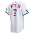 Nike Bobby Witt Jr. Kansas City Royals 2026 All-Star Edition Stars & Stripes Stadium Jersey White