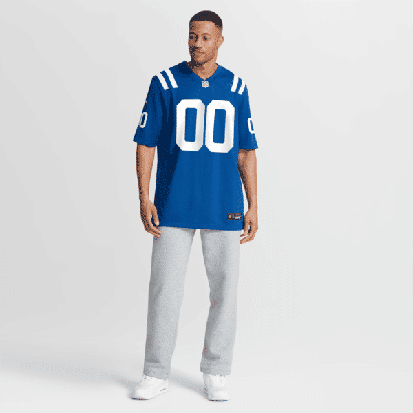 Nike Indianapolis Colts Custom Game Jersey Royal