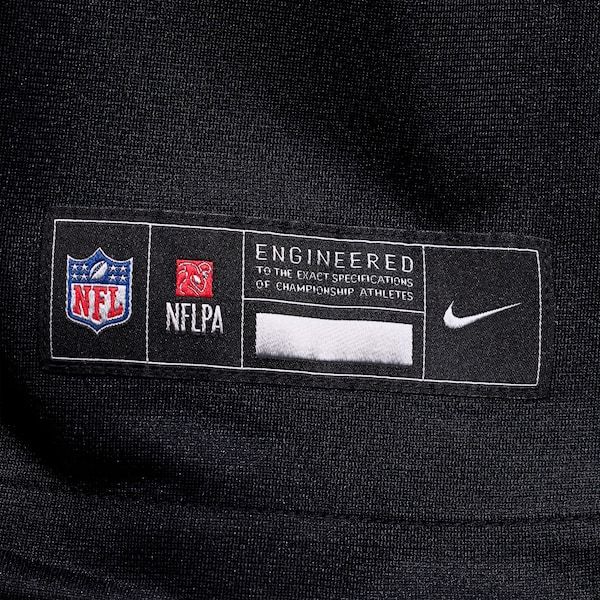 Nike Deion Sanders Atlanta Falcons Alternate Game Jersey Black