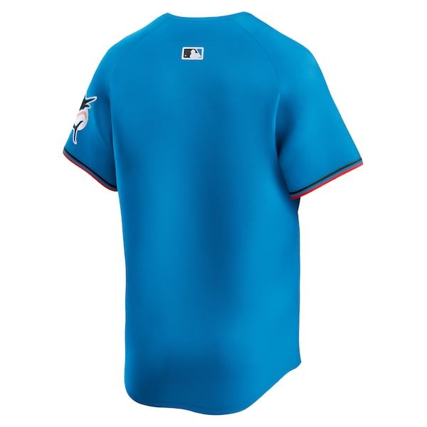 Nike Miami Marlins Alternate Limited Jersey Blue