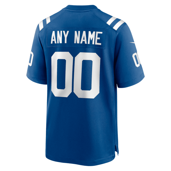 Nike Indianapolis Colts Custom Game Jersey Royal