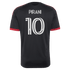 Adidas Gabriel Pirani D.C. United 2026 Black-and-Red Kit Replica Jersey Black