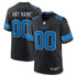 Nike Detroit Lions Alternate Custom Game Jersey Black