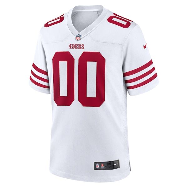 Nike San Francisco 49ers Custom Game Jersey White