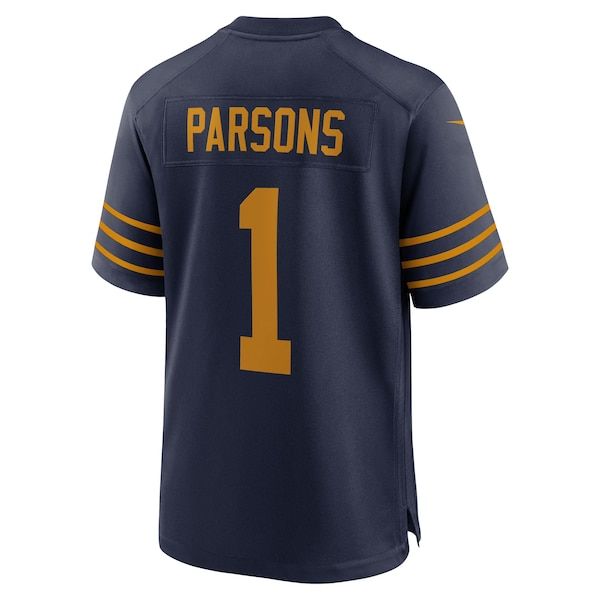 Nike Micah Parsons Green Bay Packers Game Jersey Navy