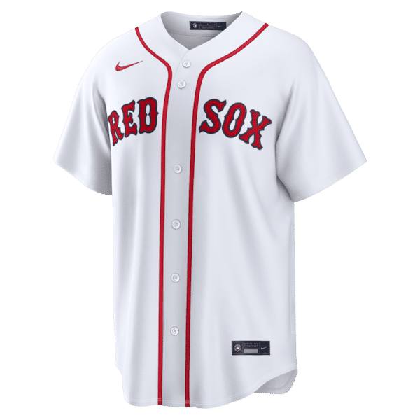 Nike Boston Red Sox Home Replica Custom Jersey White