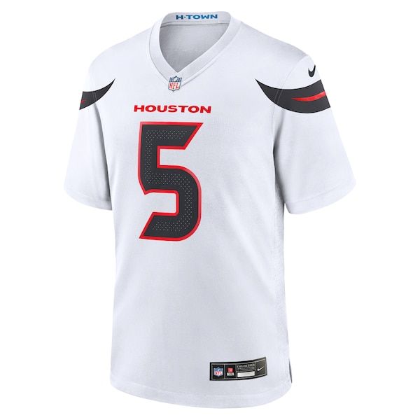 Nike Jalen Pitre Houston Texans Game Jersey White
