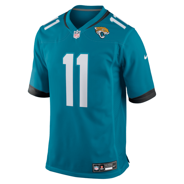 Nike Parker Washington Jacksonville Jaguars Game Jersey Teal