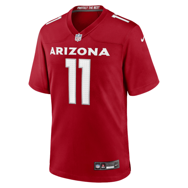 Nike Larry Fitzgerald Arizona Cardinals Team Retired Game Jersey Cardinal