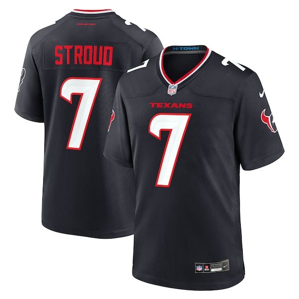 Nike C.J. Stroud Houston Texans Game Jersey Navy