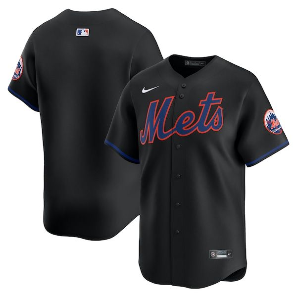 Nike Juan Soto New York Mets Alternate Limited Jersey Black