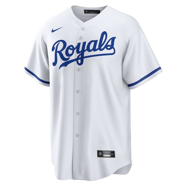 Nike Kansas City Royals Home Replica Custom Jersey White