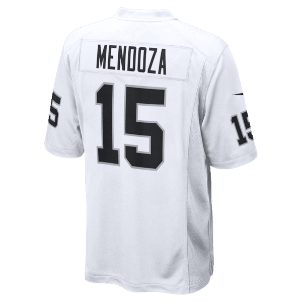 Nike Fernando Mendoza Las Vegas Raiders Game Jersey White