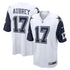 Nike Brandon Aubrey Dallas Cowboys Alternate Game Jersey White