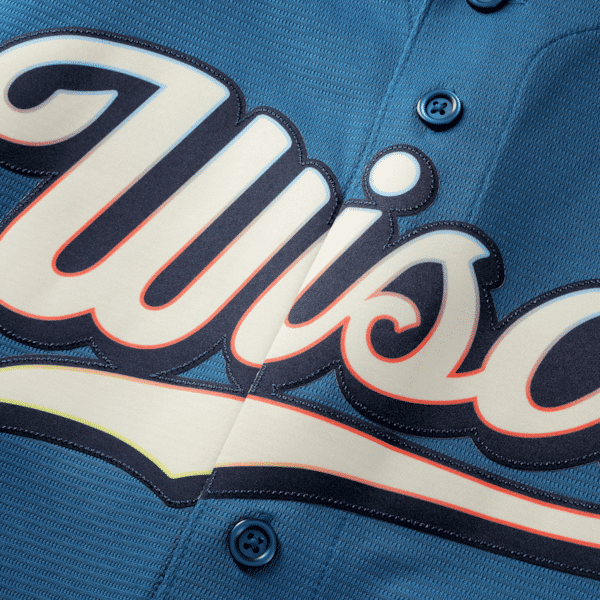 Nike Jackson Chourio Milwaukee Brewers 2026 City Connect Stadium Jersey Mineral Blue