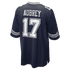 Nike Brandon Aubrey Dallas Cowboys Team Game Jersey Navy