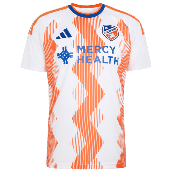 Adidas Evander Da Silva Ferreira FC Cincinnati 2026 The Seven Hills Kit Replica Jersey White