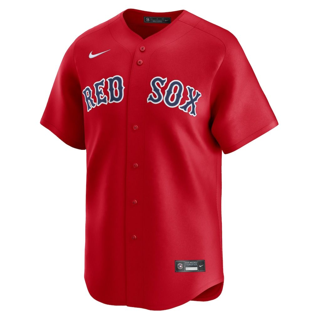 Nike Boston Red Sox Alternate Limited Custom Jersey Red