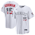Nike Hunter Goodman Colorado Rockies 2026 All-Star Game Stars & Stripes Stadium Jersey White