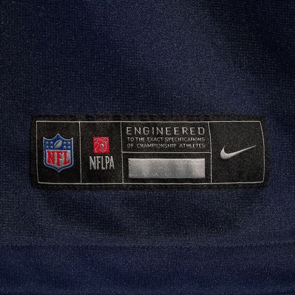 Nike Denver Broncos Alternate Mile High Collection Custom Game Jersey Navy