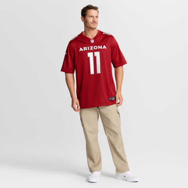 Nike Larry Fitzgerald Arizona Cardinals Team Retired Game Jersey Cardinal