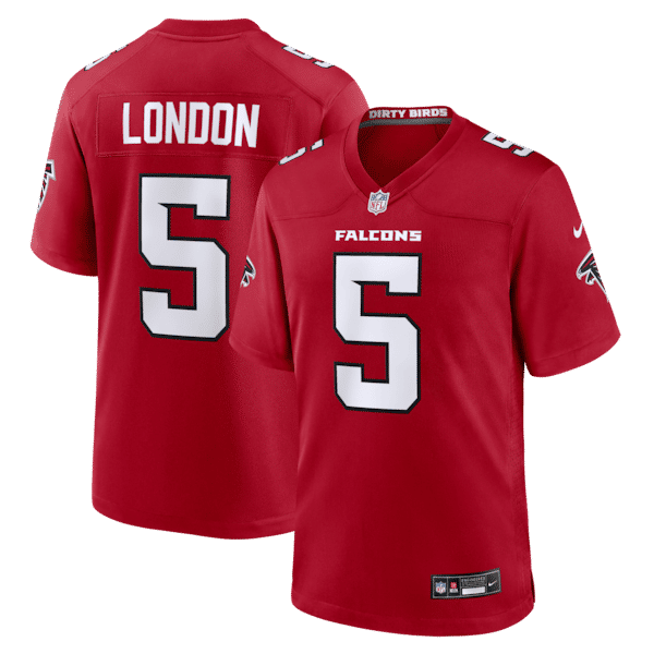 Nike Drake London Atlanta Falcons Game Jersey Red