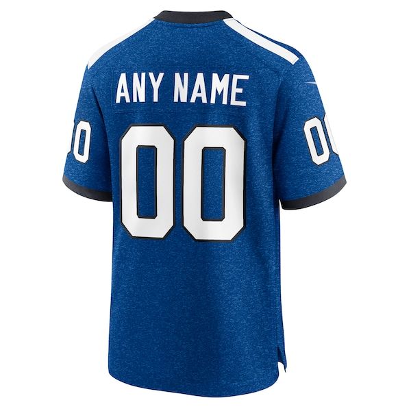 Nike Indianapolis Colts Alternate Custom Game Jersey Blue