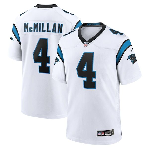 Nike Tetairoa McMillan Carolina Panthers Game Jersey White
