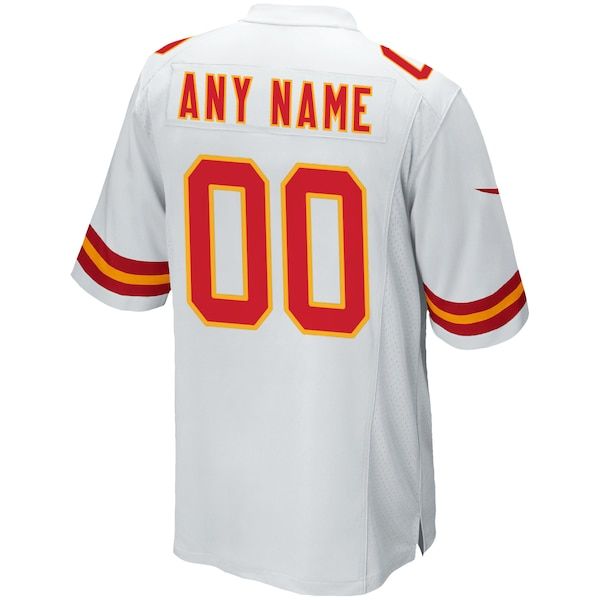 Nike Kansas City Chiefs Custom Game Jersey White