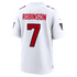 Nike Bijan Robinson Atlanta Falcons Game Jersey White