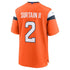 Nike Patrick Surtain II Denver Broncos Team Game Jersey Orange