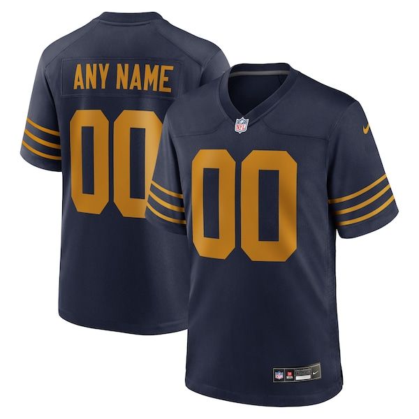Nike Green Bay Packers The 1923 Classic Game Custom Jersey Navy