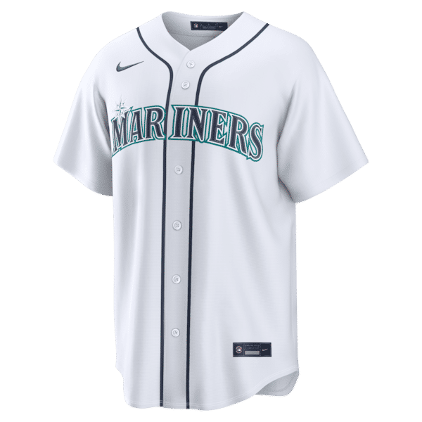 Nike Seattle Mariners Home Replica Custom Jersey White
