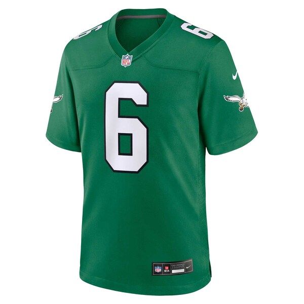 Nike DeVonta Smith Philadelphia Eagles Alternate Game Jersey Kelly Green