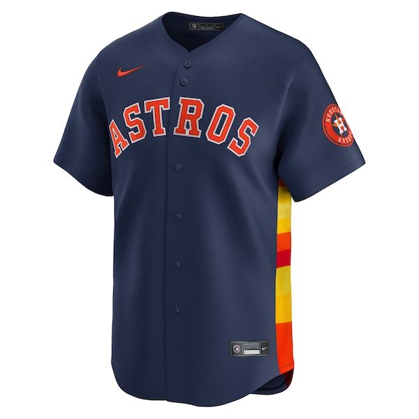Nike Jose Altuve Houston Astros Alternate Limited Player Jersey Navy