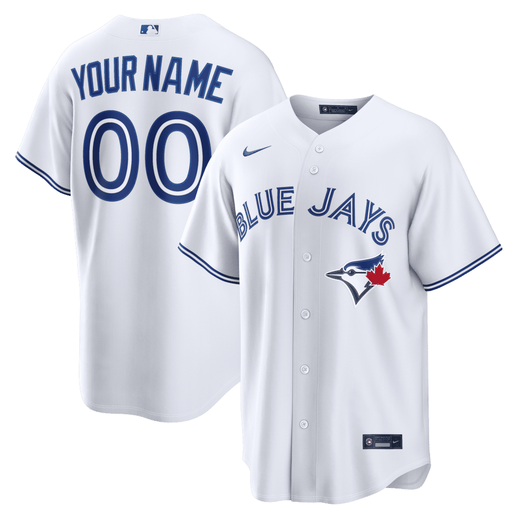 Nike Toronto Blue Jays Home Replica Custom Jersey White