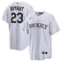 Nike Kris Bryant Colorado Rockies Replica Player Jersey White/Purple