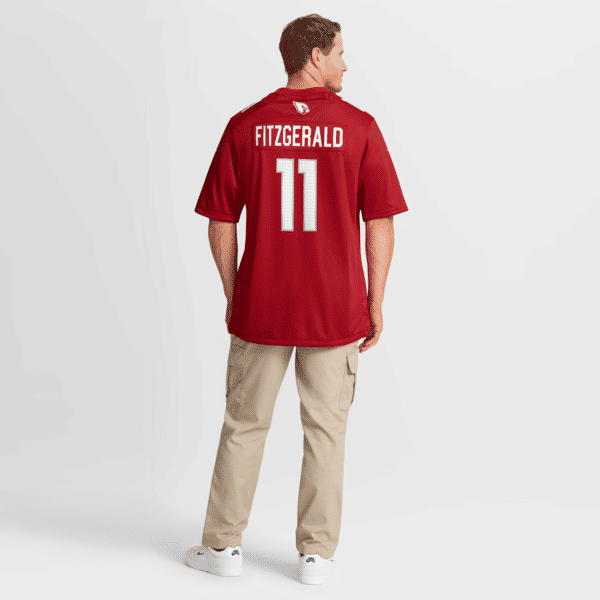 Nike Larry Fitzgerald Arizona Cardinals Team Retired Game Jersey Cardinal
