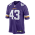 Nike Andrew Van Ginkel Minnesota Vikings Game Jersey Purple