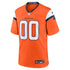 Nike Denver Broncos Custom Game Jersey Orange