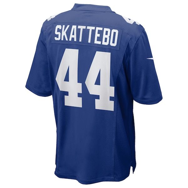 Nike Cam Skattebo New York Giants Game Jersey Royal