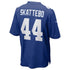 Nike Cam Skattebo New York Giants Game Jersey Royal
